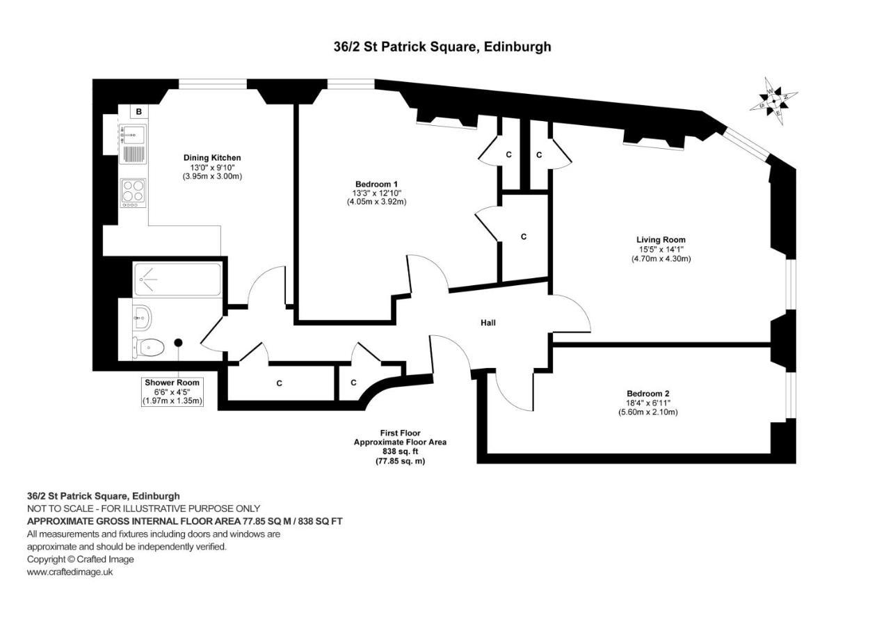 The St Patrick Square Residence Edinburgh Exterior photo